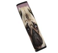 Pug Car Seat Belt Cover Soft Comfortable Shoulder Seatbelt Pads Cover Seat Belt Pad for Suitable for Car Interior Accessorie