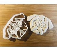 Pug Cookie Cutter and Dog Treat Cutter - Dog Face