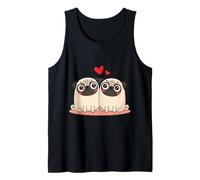 Pug Cute Dog Couple Pug Owner Tank Top