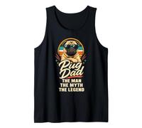 Pug Dad - The Man The Myth The Legend Tank Top