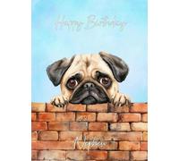 Pug Dog Birthday Card for Nephew