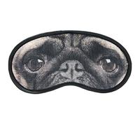 Pug Dog Eye Mask Comfortable Fun Travel Gift