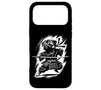 Pug Dog Japanese Samurai Warrior Ninja Japan Mom Dad Kids Case for iPhone 17 Pro Max