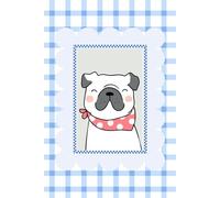 Pug Dog Journal Notebook Lined 6x9 120-Pages: Pug Lovers Dog Owner Gifts for Gratitude, Manifestation, Dreams or Prayers