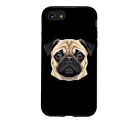 Pug Dogs Cool Art Design Pug Funny Dog Lover Pugs Case for iPhone SE (2020) / 7/8