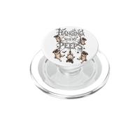 Pug Dogs Hanging With Best Friends Spiderwebs Spider Web PopSockets PopGrip for MagSafe
