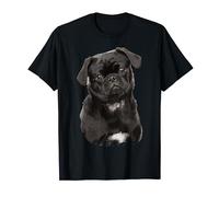 Pug for Dog Mom Dad Funny Cute Black Pug T-Shirt