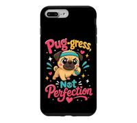 Pug-gress Not Perfection Pug Lover Pun Case for iPhone 7 Plus/8 Plus