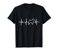 Pug Heartbeat for a Pug Mom Pug Dad Pug Owner Value Graphic T-Shirt