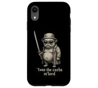 Pug Humor Humor Twas the Carbs M'Lord Funny Sci-Fi Weird Odd Case for iPhone XR