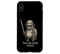 Pug Humor Humor Twas the Carbs M'Lord Funny Sci-Fi Weird Odd Case for iPhone XS Max
