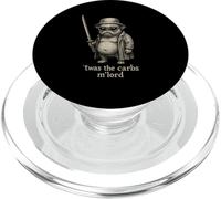 Pug Humor Humor Twas the Carbs M'Lord Funny Sci-Fi Weird Odd PopSockets PopGrip for MagSafe