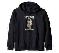 Pug I am often mistaken for an adult Sarcastic Zip Hoodie