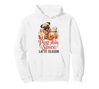 Pug-kin Spice Latte Season Pullover Hoodie
