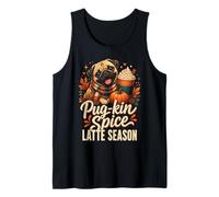 Pug-kin Spice Latte Season Tank Top