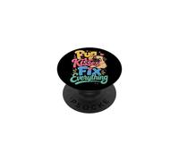 Pug Kisses Fix Everything Pug Mom PopSockets Adhesive PopGrip