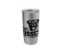 Pug Kisses fix Everything Stainless Steel Insulated Tumbler