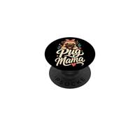 Pug Mama - Cute Pug Mom PopSockets Adhesive PopGrip