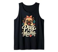Pug Mama - Cute Pug Mom Tank Top