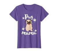 Pug Mama Gift for Women Mother Mom Dog Lover Owner Galaxy T-Shirt