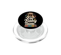 Pug Mom Fur Baby Loading - Cute Pug Mama PopSockets PopGrip for MagSafe