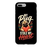 Pug Mom My Pug Stole My Heart Case for iPhone 7 Plus/8 Plus