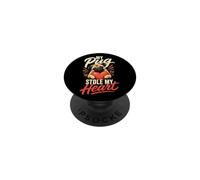 Pug Mom My Pug Stole My Heart PopSockets Adhesive PopGrip
