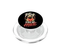 Pug Mom My Pug Stole My Heart PopSockets PopGrip for MagSafe