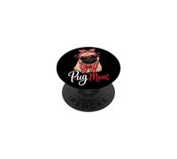 Pug Mom PopSockets Adhesive PopGrip