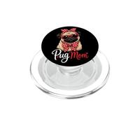 Pug Mom PopSockets PopGrip for MagSafe