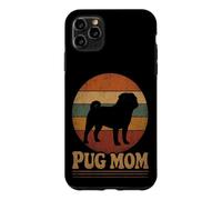 Pug Mom Retro Vintage Distressed Case for iPhone 11 Pro Max