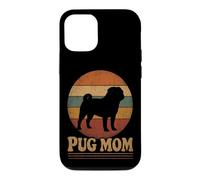 Pug Mom Retro Vintage Distressed Case for iPhone 12/12 Pro