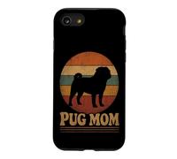 Pug Mom Retro Vintage Distressed Case for iPhone SE (2020) / 7/8