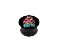 Pug Mom Sassy Since Birth PopSockets Adhesive PopGrip