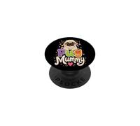 Pug Mummy - Halloween Spooky Pug PopSockets Adhesive PopGrip