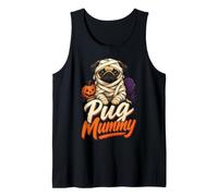Pug Mummy - Halloween Spooky Pug Tank Top