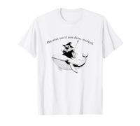 Pug on Whale Perceive me if You Dare, mortals Meme T-Shirt