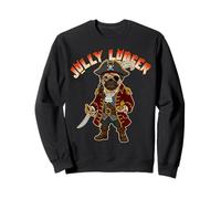 Pug Pet Jolly Lodger s Pirate Costume s Funny Pet Sweatshirt