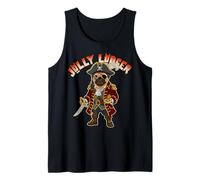Pug Pet Jolly Lodger s Pirate Costume s Funny Pet Tank Top
