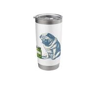 Pug Pickles Illustration Stainless Steel Insulated Tumbler