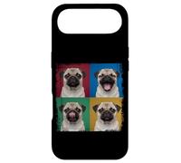 Pug Puppy Pop Art Four Quadrant Expressions Portrait Case for iPhone Air