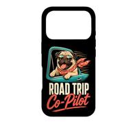 Pug Road Trip Co-Pilot Case for iPhone 17 Pro