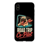 Pug Road Trip Co-Pilot Case for iPhone XS Max