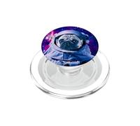 Pug Space Dog Astronaut Galaxy Dogs Funny PopSockets PopGrip for MagSafe