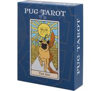 Thames & Kosmos Tarot Deck Pug Tarot, Funny Dog Illustrations, Easy-to-Use Family Game, Age 12+