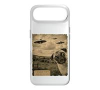 Pug UFO Evidence Photo Funny Vintage Strange Sighting Case for iPhone Air