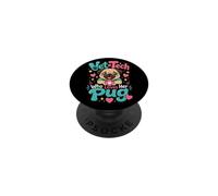Pug Vet Tech Who Loves Her Pug PopSockets Adhesive PopGrip