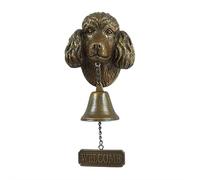 Pug Welcome Doorbell, Retro Wall-Mounted Decorative Doorbell, Cast Iron Dinner Bell, West Highland White Terrier Welcome Doorbell, 2025 Retro Metal Outside Farmhouse Vintage Door Bell for Yard Garden