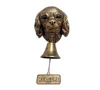 Pug Welcome Doorbell, Retro Wall-Mounted Decorative Doorbell, Cast Iron Dinner Bell, West Highland White Terrier Welcome Doorbell, 2025 Retro Metal Outside Farmhouse Vintage Door Bell for Yard Garden