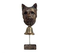 Pug Welcome Doorbell, Retro Wall-Mounted Decorative Doorbell, Cast Iron Dinner Bell, West Highland White Terrier Welcome Doorbell, 2025 Retro Metal Outside Farmhouse Vintage Door Bell for Yard Garden